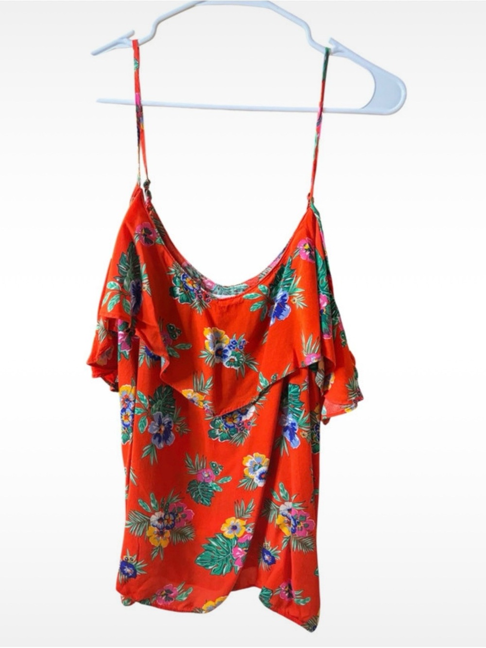 Old Navy Off the Should Tropical Summer Top